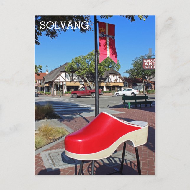Spaß Solvang Postcard! Postkarte (Vorderseite)