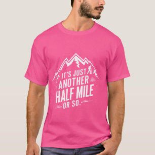 Spaß Sommer Vintag nur noch eine halbe Meile oder T-Shirt