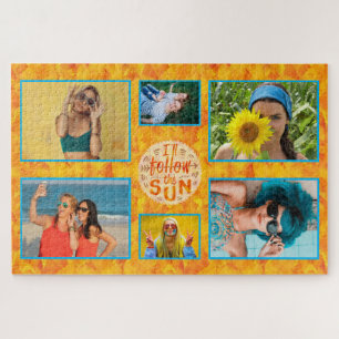 Spaß Sommer werde ich der Sun DIY 6 FotoCollage fo Puzzle