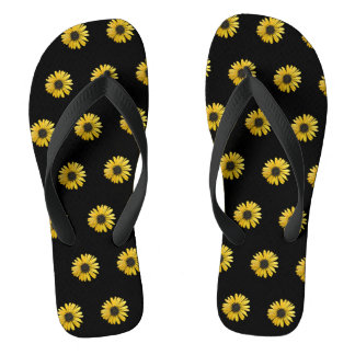 Spaß Sonnenblumen Flip Flops