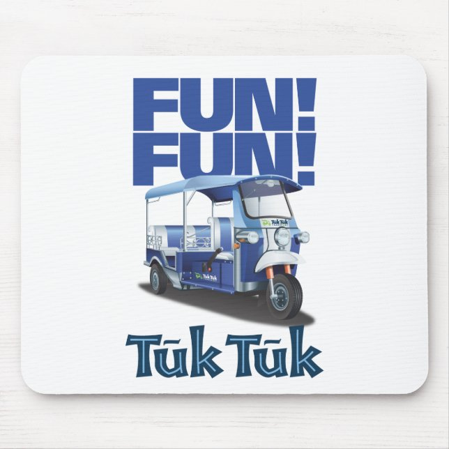 SPASS-SPASS Tuk Tuk Mousepad (Vorne)