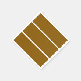 Spaß Sporty Chic Breitband Golden Brown Weiße Stre Serviette