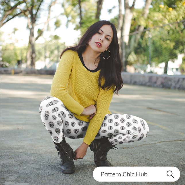 Spaß Stilvolle Lässig Workout Yoga Zuckerkult Capri Leggings (Von Creator hochgeladen)