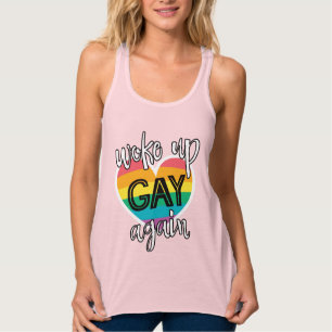 Spaß Stolz Monatslgbt weckte wieder schwul Tank Top