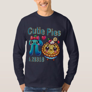 Spaß "Süsse Pies" Niedlich Pi Symbol & Pie Pub T-Shirt