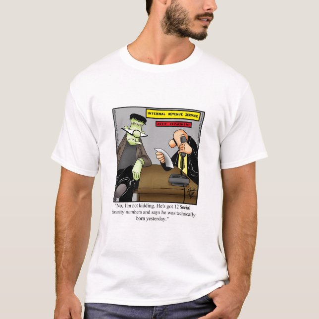 Spaß-T - Shirt für die interne Steuerverwaltung (Vorderseite)