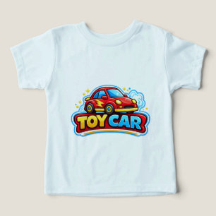 Spaß-T-Shirt mit Grafik eines Spielzeugautos für K