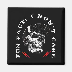 Spaß Tatsache, dass mir das lustige Skelett sarkas Magnet