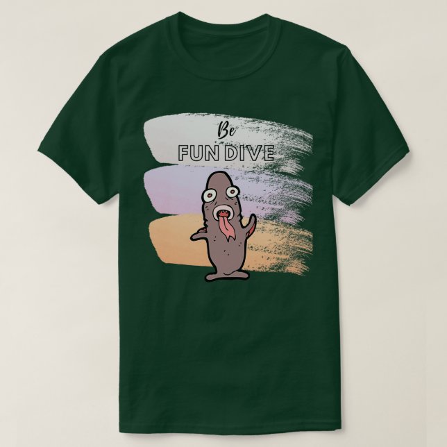 Spaß tauchen mit 1 T-Shirt (Design vorne)