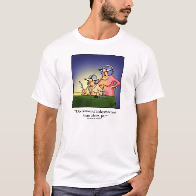 Spaß Tee Shirt "Spectickles" zum Unabhängigkeitsta (Vorderseite)