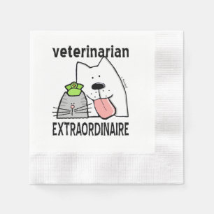 Spaß-Tierarzt Extraordinaire Serviette
