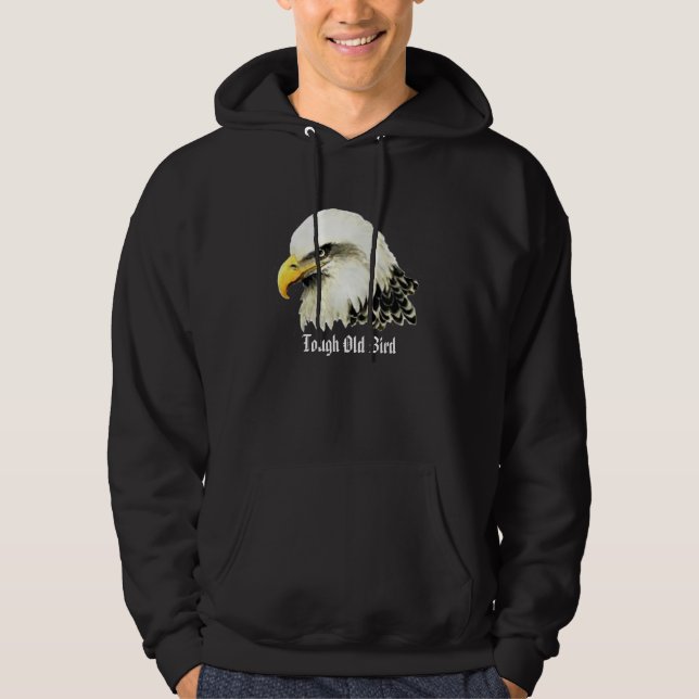 Spaß "Tough old Bird" Hoodie (Vorderseite)