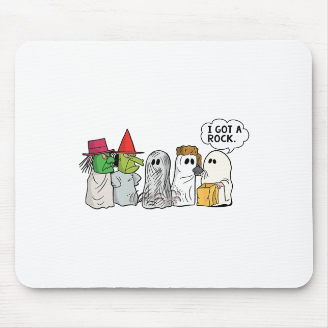 Spaß Trick oder Treat Halloween Ghost Kostüm Got i Mousepad (Vorne)