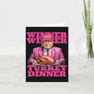 Spaß Trump Gewinner Türkei Abendessen lustig als Karte