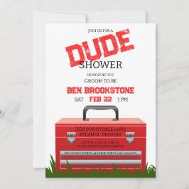 Spaß Typ Gräuel Toolbox Polterabend Einladung