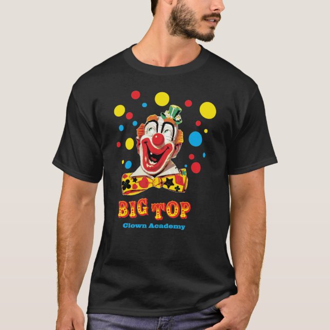 Spaß u. Creepy Clown-T - Shirt (Vorderseite)