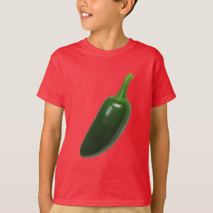 Spaß u. würziger Jalapeno-Pfeffer T-Shirt