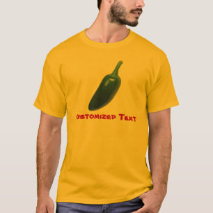 Spaß u. würziger Jalapeno-Pfeffer T-Shirt