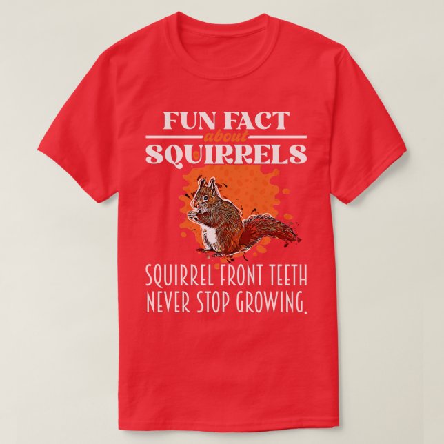 Spaß über Eichhörnchen-Eichhörnchen-Lover T-Shirt (Design vorne)