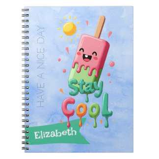 Spaß und Erfrischung Notizblock