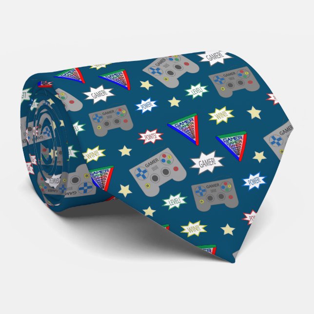 Spaß und Extravagant 3-System-Gamer Krawatte (Gerollt)