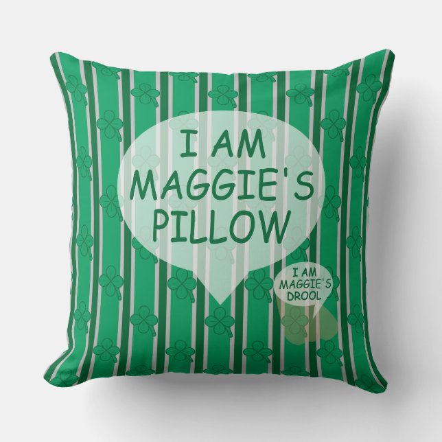 Spaß und Extravagant anpassbare 4-Fuß-Klemme Kissen (Vorderseite)