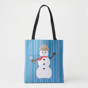 Spaß und Extravagant Blue Snowman Detective