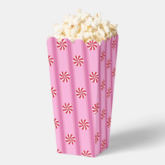 Spaß und Extravagant Pink Peppermint Popcorn Geschenkschachtel (Geplatzt)
