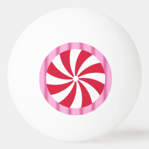 Spaß und Extravagant Pink Weihnachten Pfefferminzb Tischtennisball