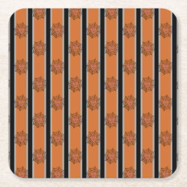 Spaß und Extravagante Halloween-Spinnwache Rechteckiger Pappuntersetzer