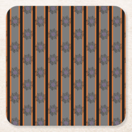 Spaß und Extravagante Halloween-Spinnwache Rechteckiger Pappuntersetzer