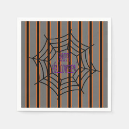 Spaß und Extravagante Halloween-Spinnwache Serviette