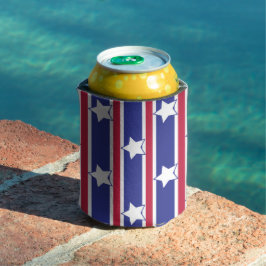 Spaß und Extravagante Patriotische US Flagge Dosenkühler