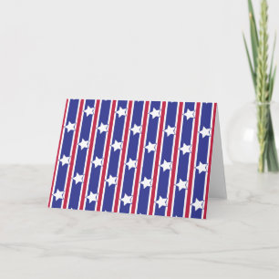 Spaß und Extravagante Patriotische US Flagge Einladung