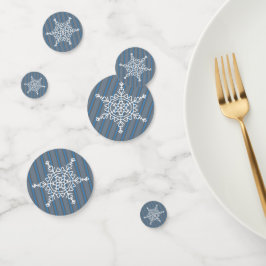 Spaß und Extravagante Schneeflocke Konfetti