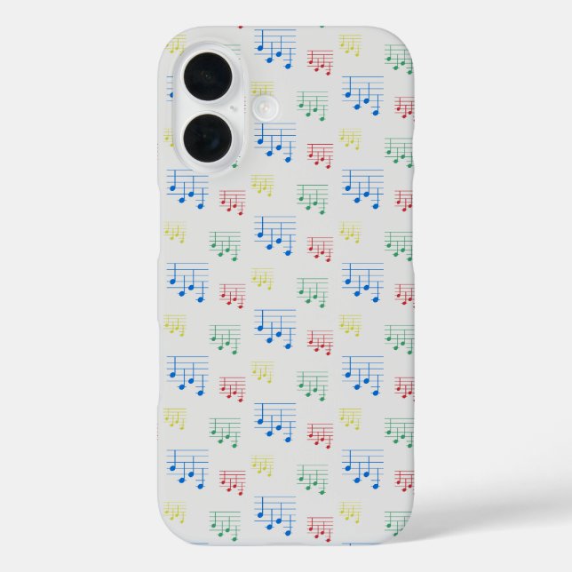 Spaß und Extravagante Ukulele Tuning Song Musiknot Case-Mate iPhone Hülle (Rückseite)
