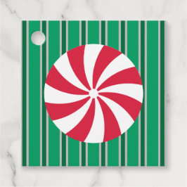 Spaß und Extravagante Weihnachten Pfefferminzbonbo Geschenkanhänger