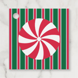 Spaß und Extravagante Weihnachten Pfefferminzbonbo Geschenkanhänger