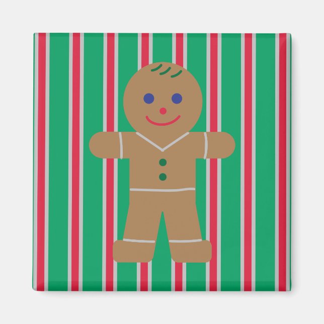 Spaß und Extravagante Weihnachtsmann Magnet (Vorne)