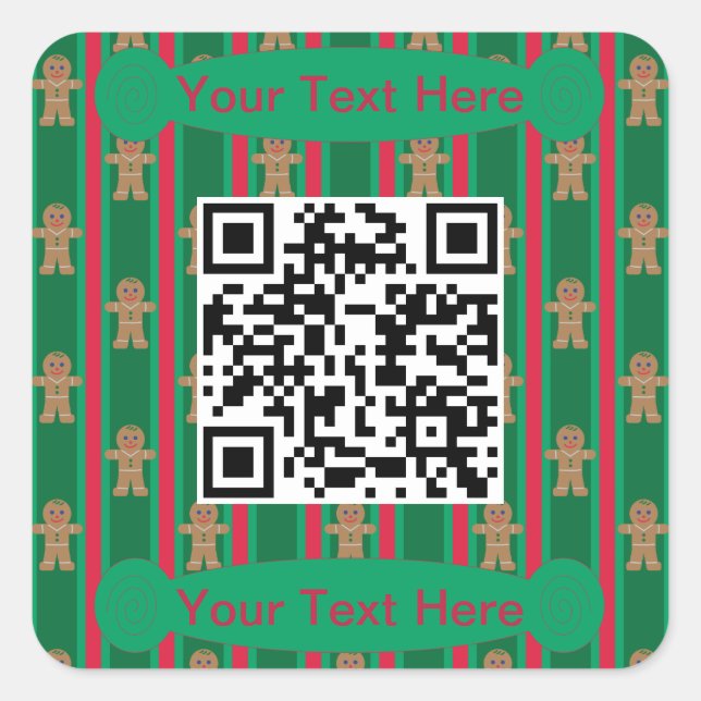 Spaß und Extravagante Weihnachtsmann Quadratischer Aufkleber (Vorderseite)