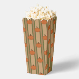 Spaß und Extravaganter Herbst Pumpkin Popcorn Geschenkschachtel