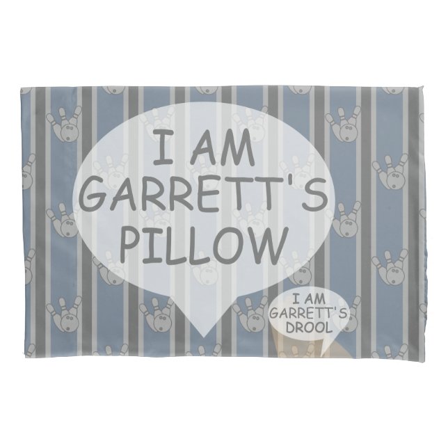 Spaß und Extravaganter individuell anpassbarer Bow Kissenbezug (Vorderseite)