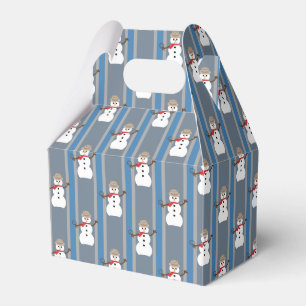 Spaß und Extravaganter Schneemann Detektiv Geschenkschachtel