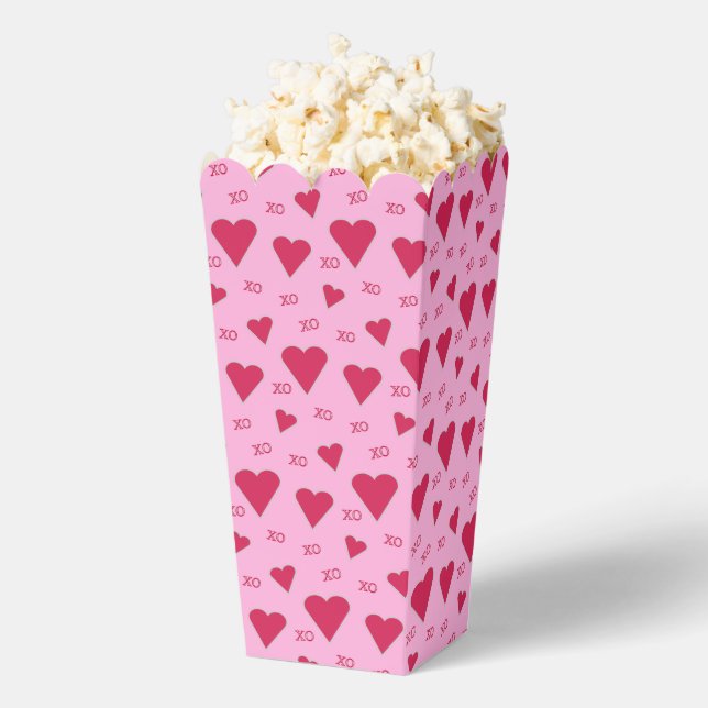 Spaß und Extravagantes Herz Popcorn Geschenkschachtel (Geplatzt)