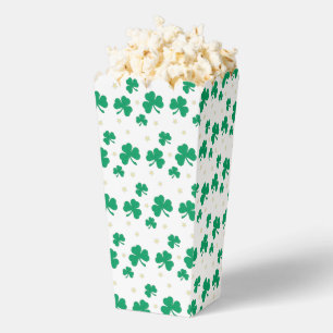 Spaß und Extravagantes Kleeblatt Popcorn Geschenkschachtel