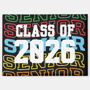 Spaß und Fang "Senior Class of 2026" Magnet