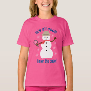 Spaß und Fantasie Es ist alles cool Schneemann Det T-Shirt