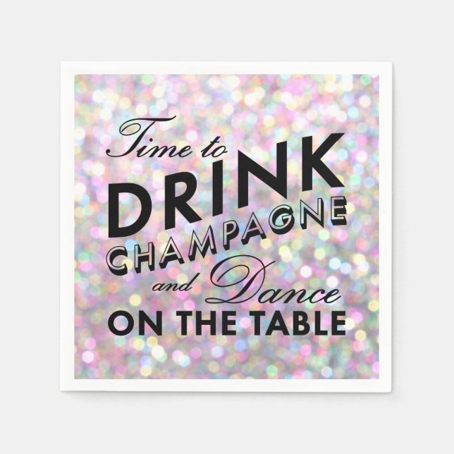 Spaß und Kokett Napkin Serviette (Vorderseite)