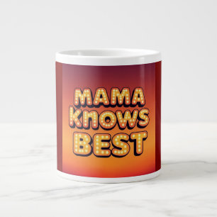 Spaß und kühne Retro-Kaffee-Cup Jumbo-Tasse