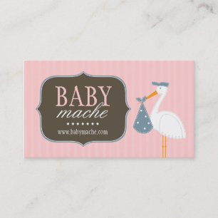 Spaß und moderne Baby-Butike-Geschäfts-Karten Visitenkarte